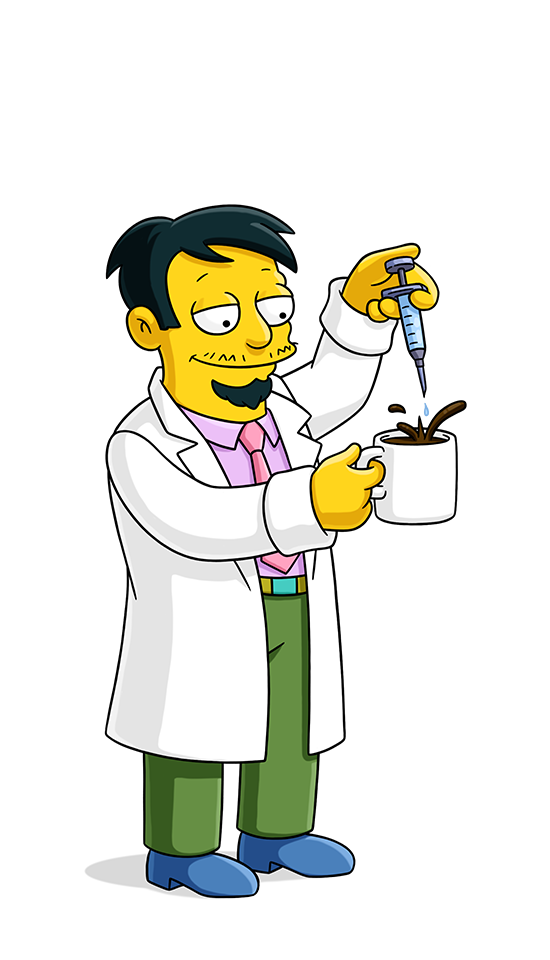 Here's a picture of one of the doctors from the survey. 