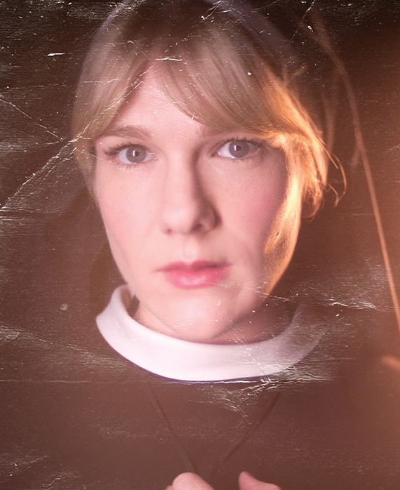 Lily Rabe as Sister Mary Eunice in FX's AHS: Asylum