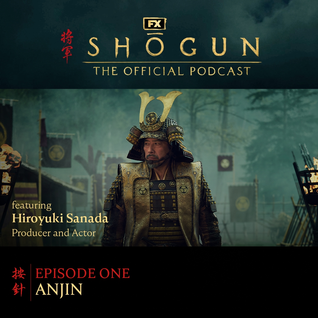 Podcast Episode 1 image featuring Hiroyuki Sanada.