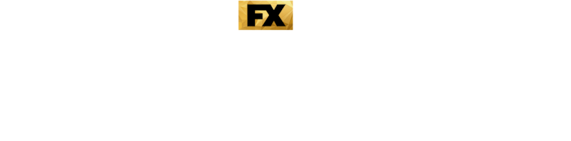 Feud Bette and Joan show logo in white font
