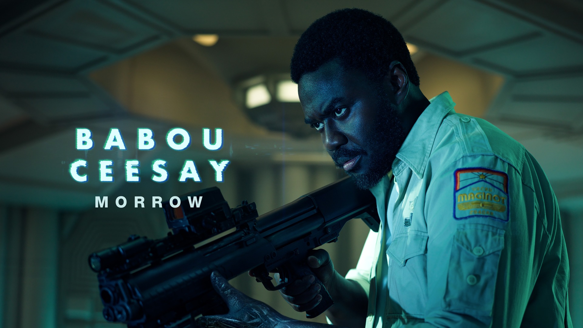 Close up of Babou Ceesay