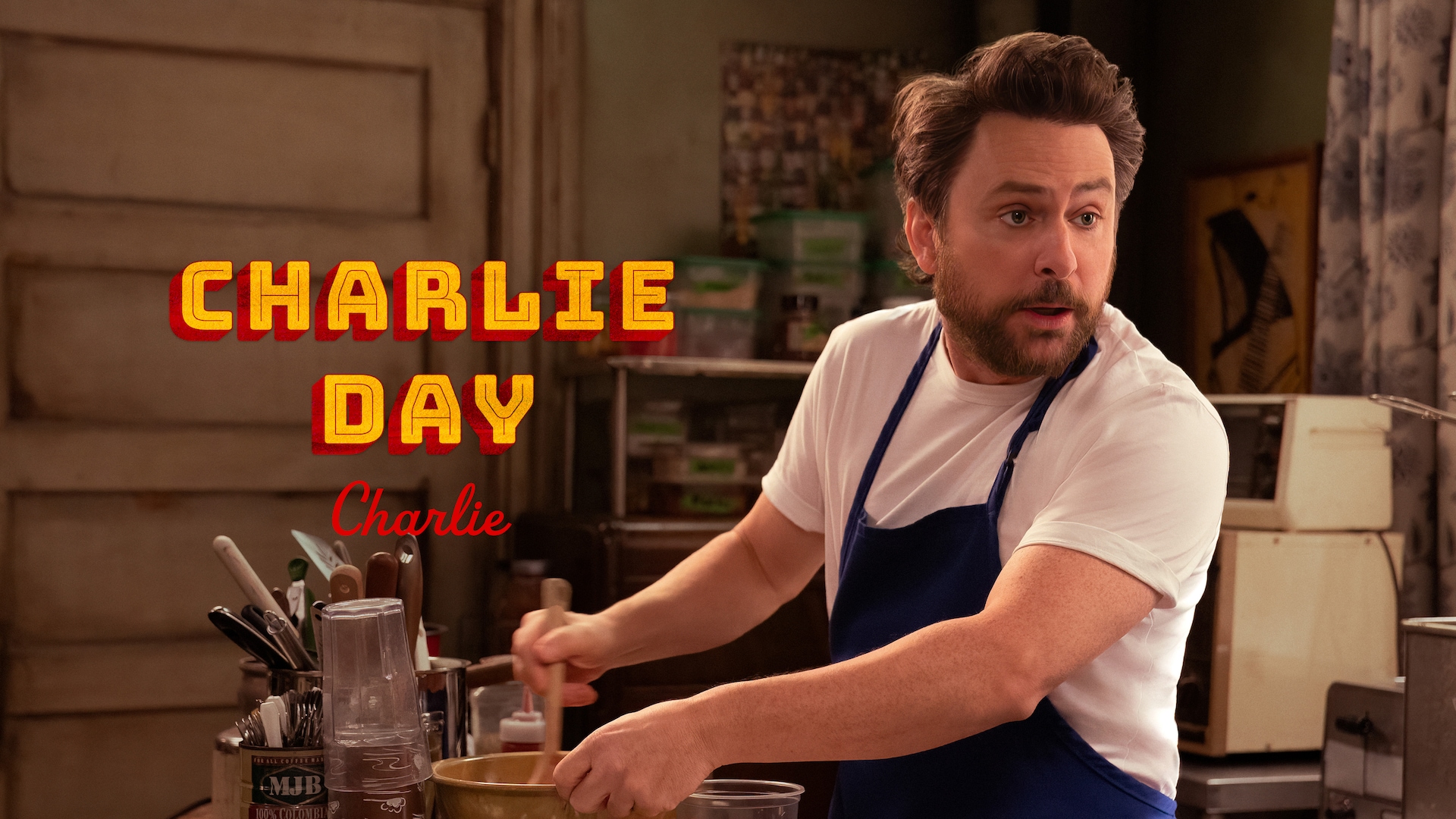 Close up of Charlie Day as Charlie