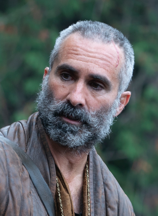 Close up shot of Rodrigues in FX’s Shogun