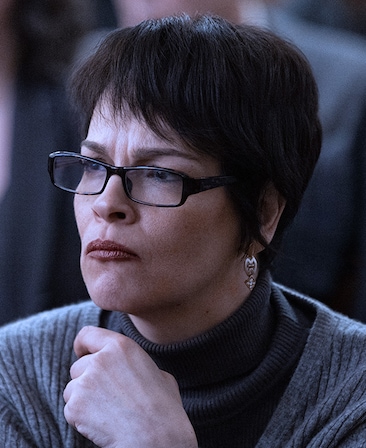 Tammy Blanchard as Terri Hernandez in FX's American Sports Story: Aaron Hernandez