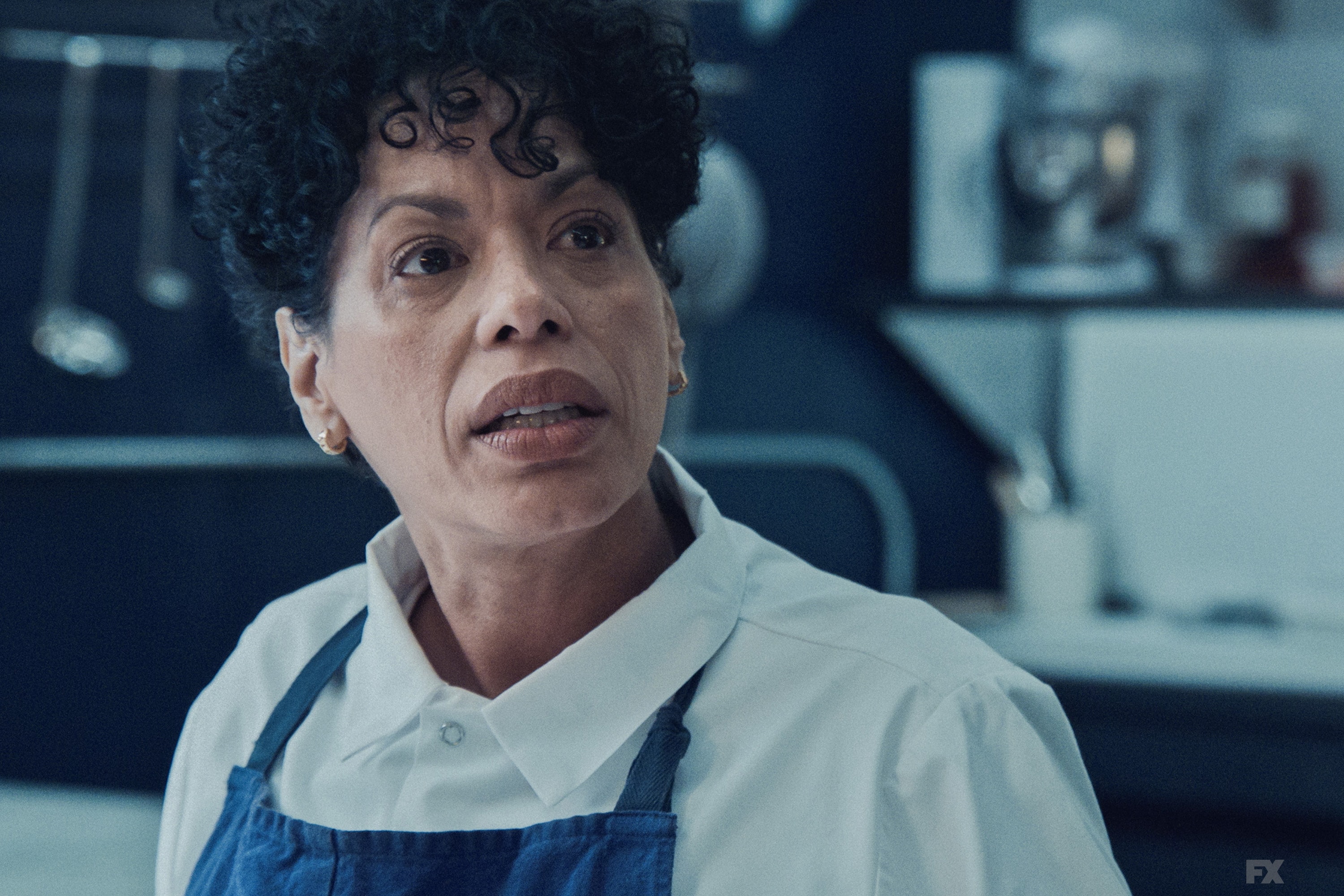 Liza Colón Zayas as Tina Marrero in Season 3 of The Bear.