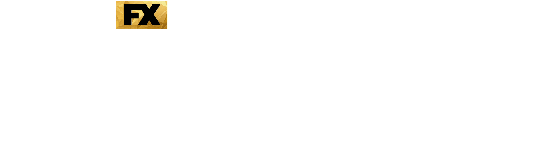 Fosse Verdon show logo in white font