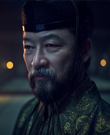 Tadanobu Asano as Kashigi Yabushige in FX's Shogun
