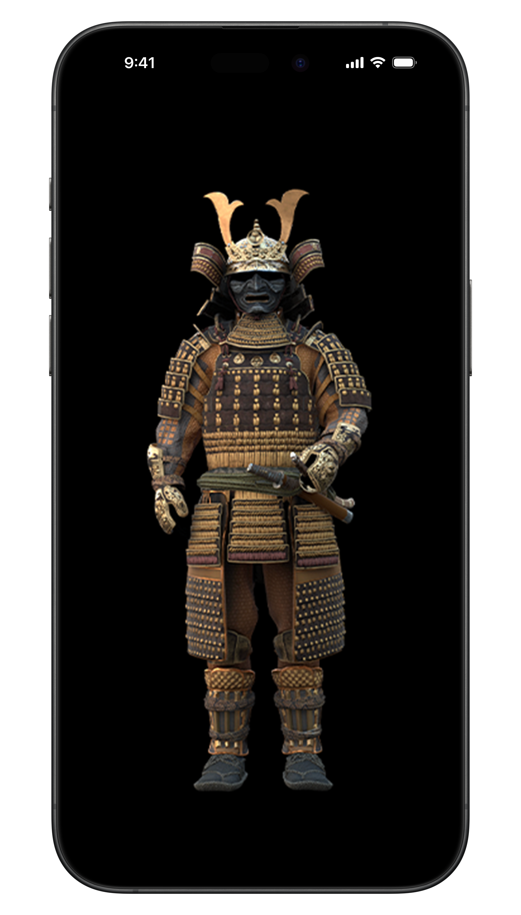 AR view of Toranaga armor
