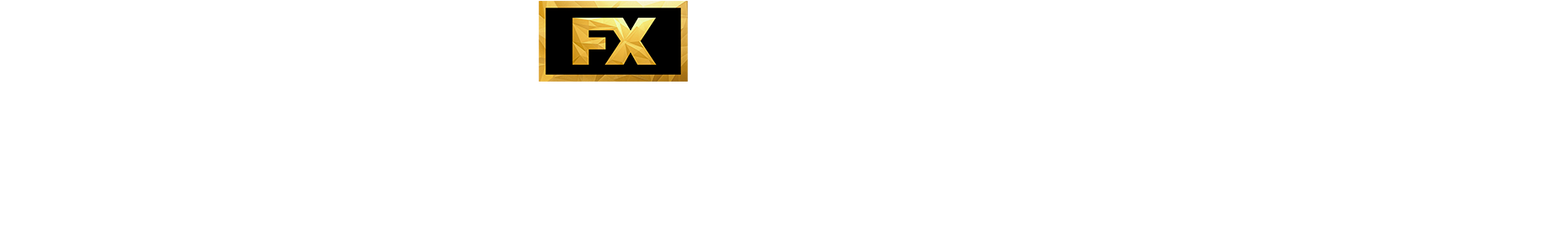 Say Nothing show title text in white with gold FX logo above