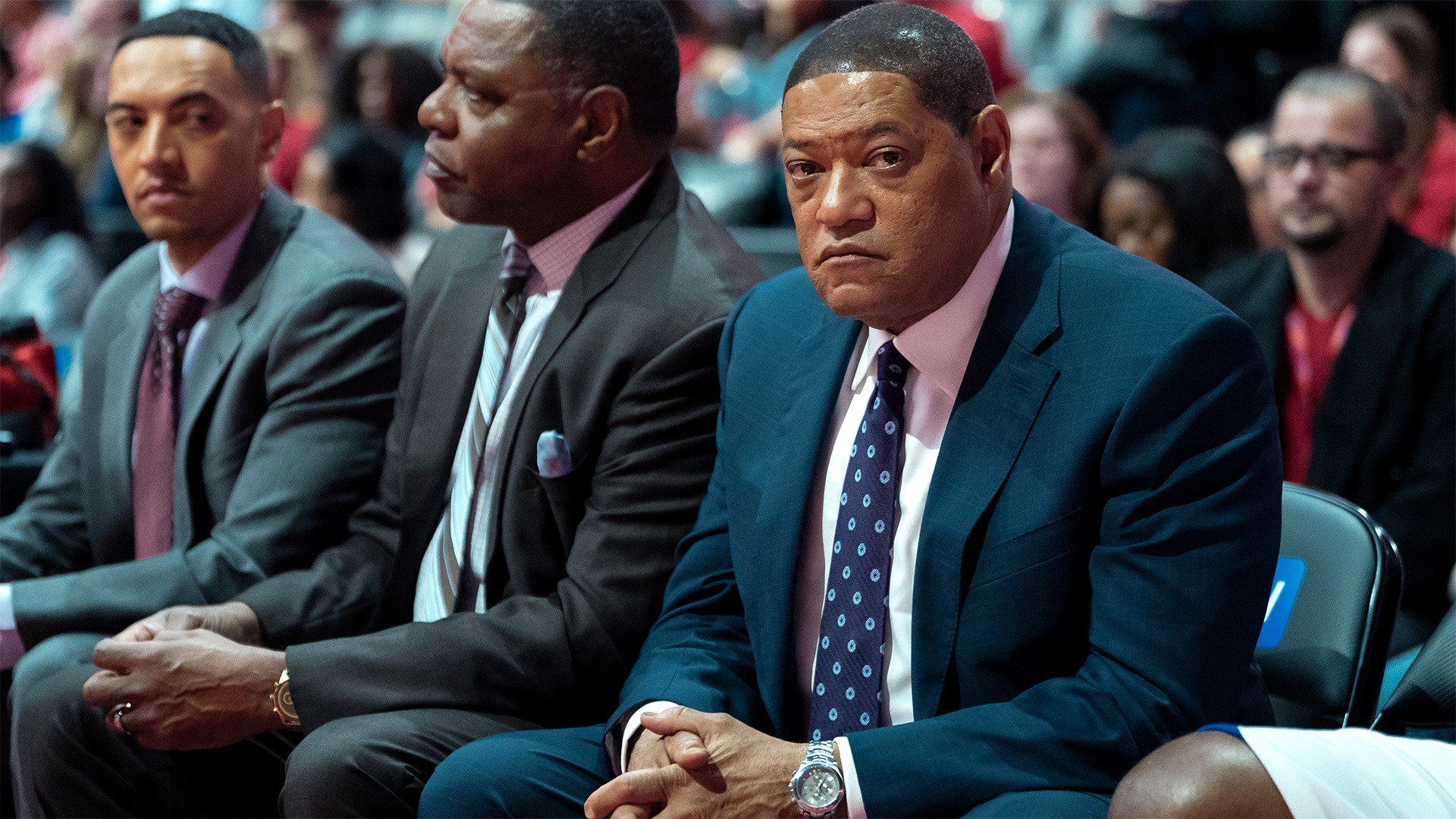 Doc Rivers sitting court side for FX's Clipped