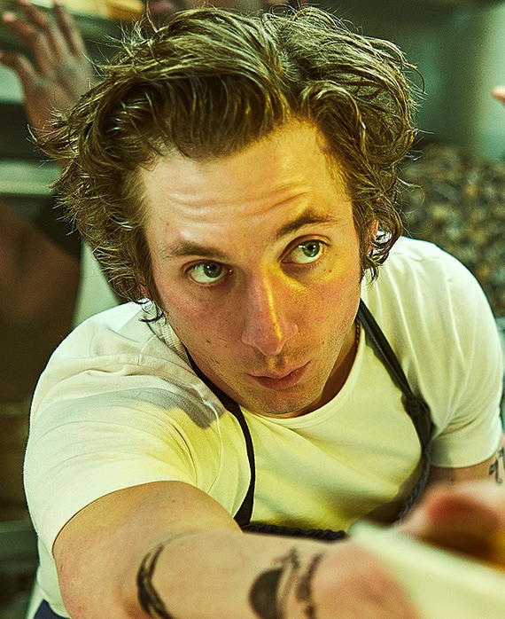 Jeremy Allen White as “Carmen ‘Carmy’ Berzatto” The Bear on FX