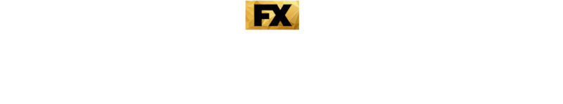 The Riches show logo in white font