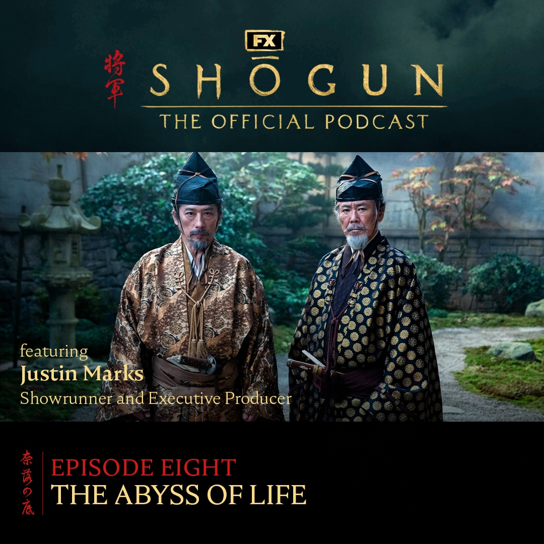 Podcast episode 8 cover featuring Justin Marks