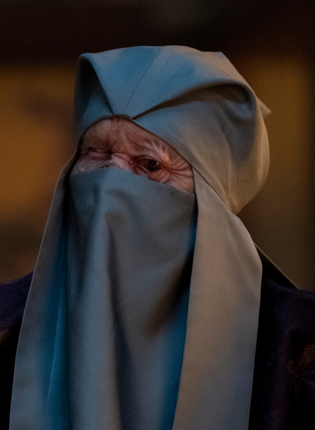 Close up shot of Ohno in FX’s Shogun
