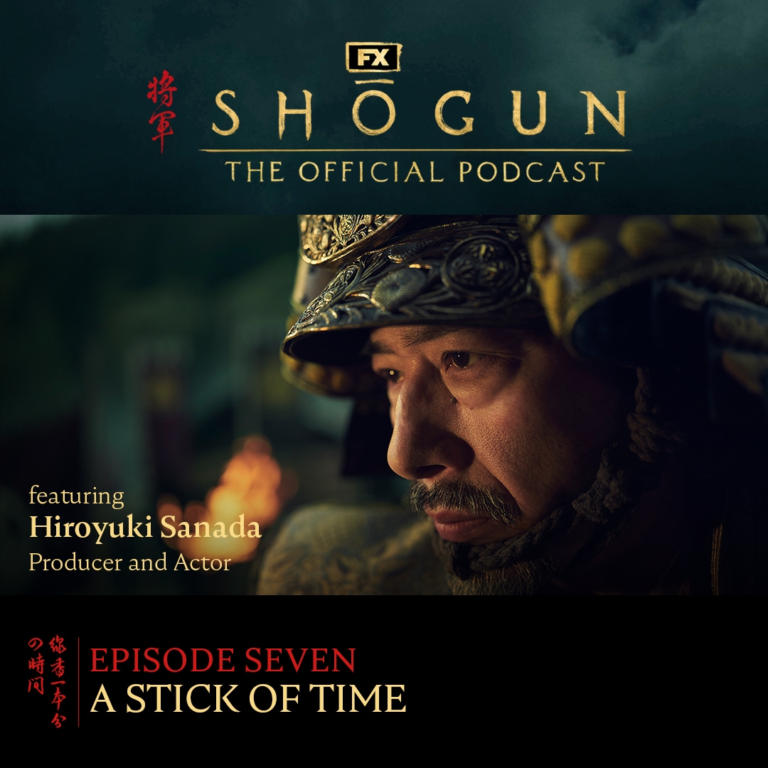 Podcast episode 7 cover featuring Hiroyuki Sanada