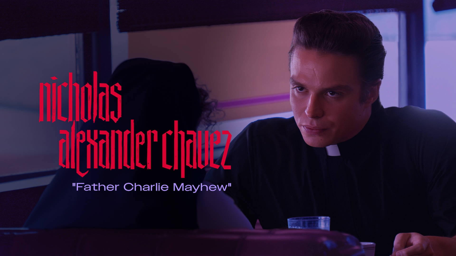 Nicholas Alexander Chavez as Father Charlie Mayhew | FX’s Grotesquerie