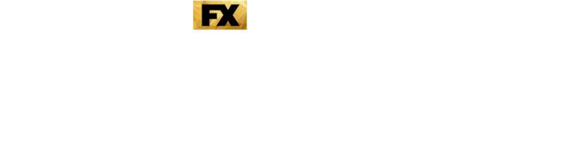 The League show logo in white font 