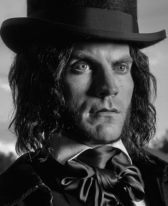 Wes Bentley as Edward Mordrake in FX's AHS: Freak Show