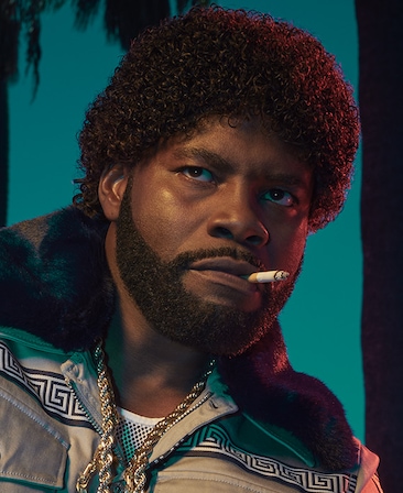Amin Joseph headshot holding a cigarette in his mouth