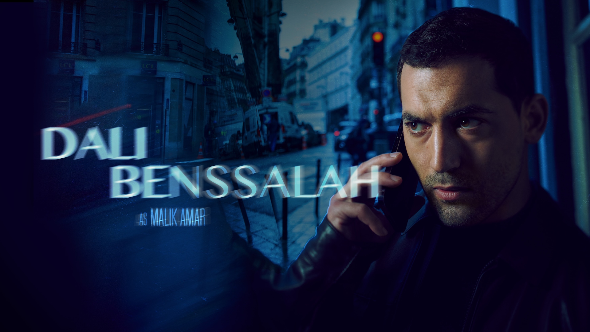 Dali Benssalah as Malik Amar in FX's The Veil