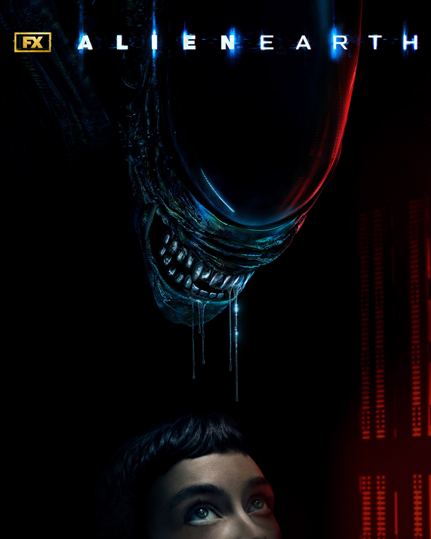 Xeno drooling on Wendy as she is looking up