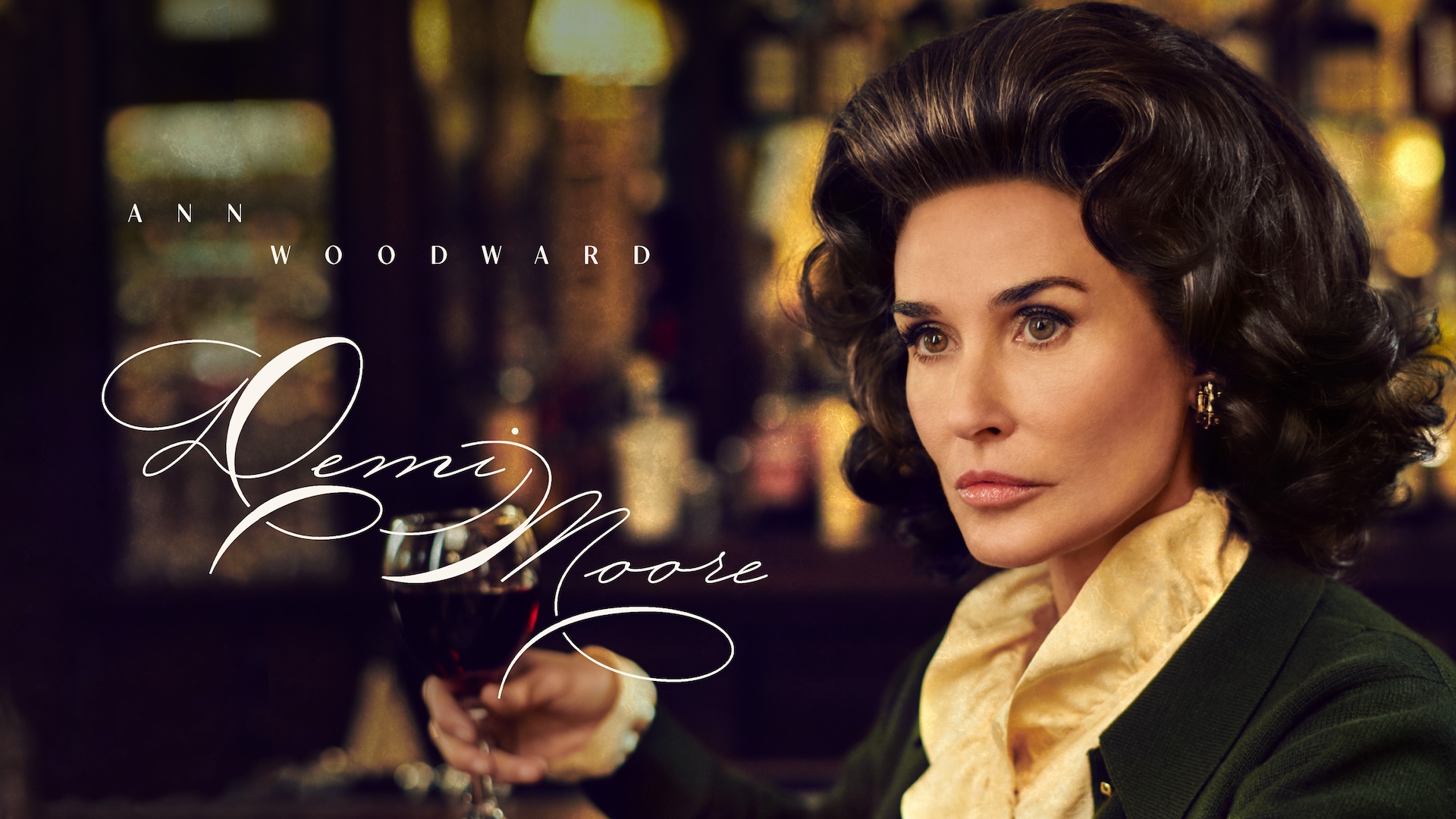 Demi Moore as Ann Woodward in FEUD