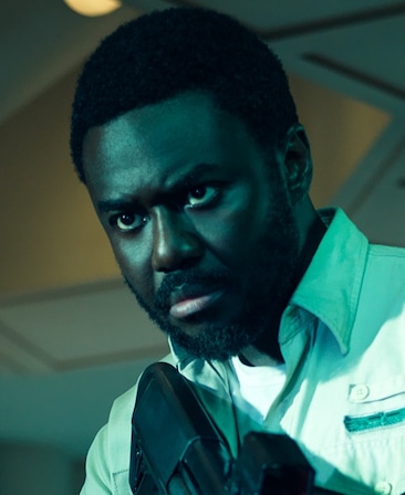 Headshot of Babou Ceesay as Morrow