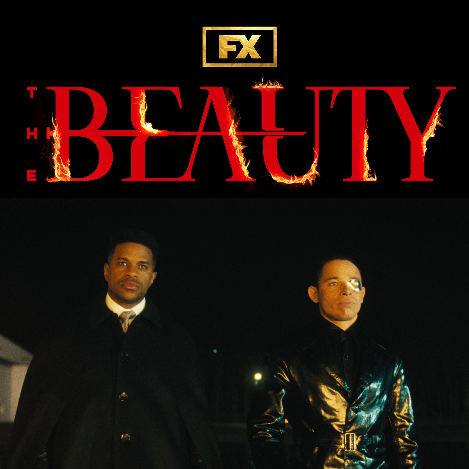 anthony ramos as "the assassin" and jeremy pope as "jeremy" for fx's the beauty