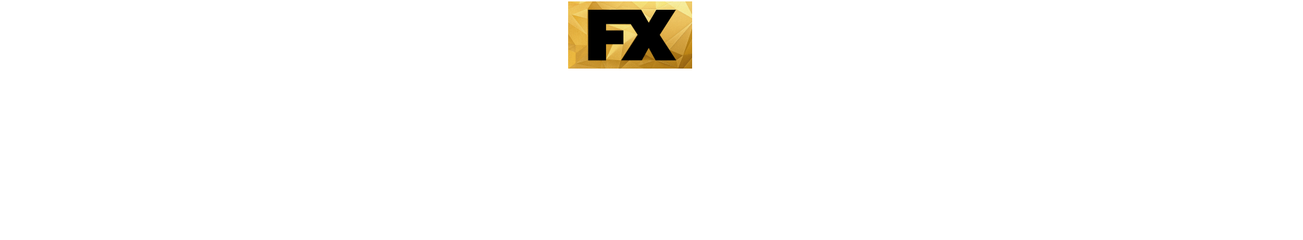 The Riches show logo in white font