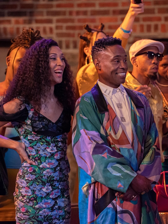 Mj Rodriguez as Blanca and Billy Porter as Pray Tell