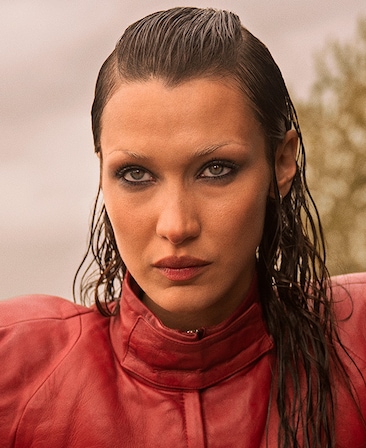Close up of Bella Hadid as Ruby