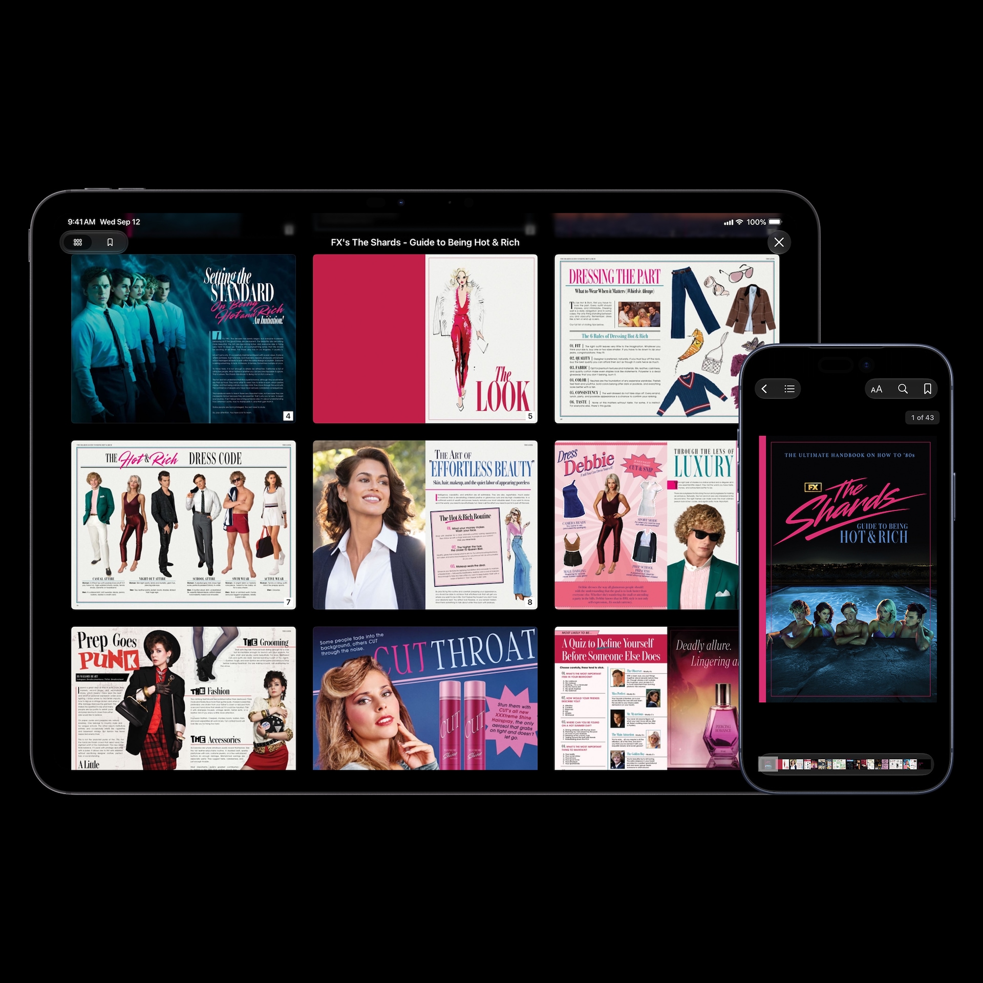 The Shards Guide iPad and iPhone showcase