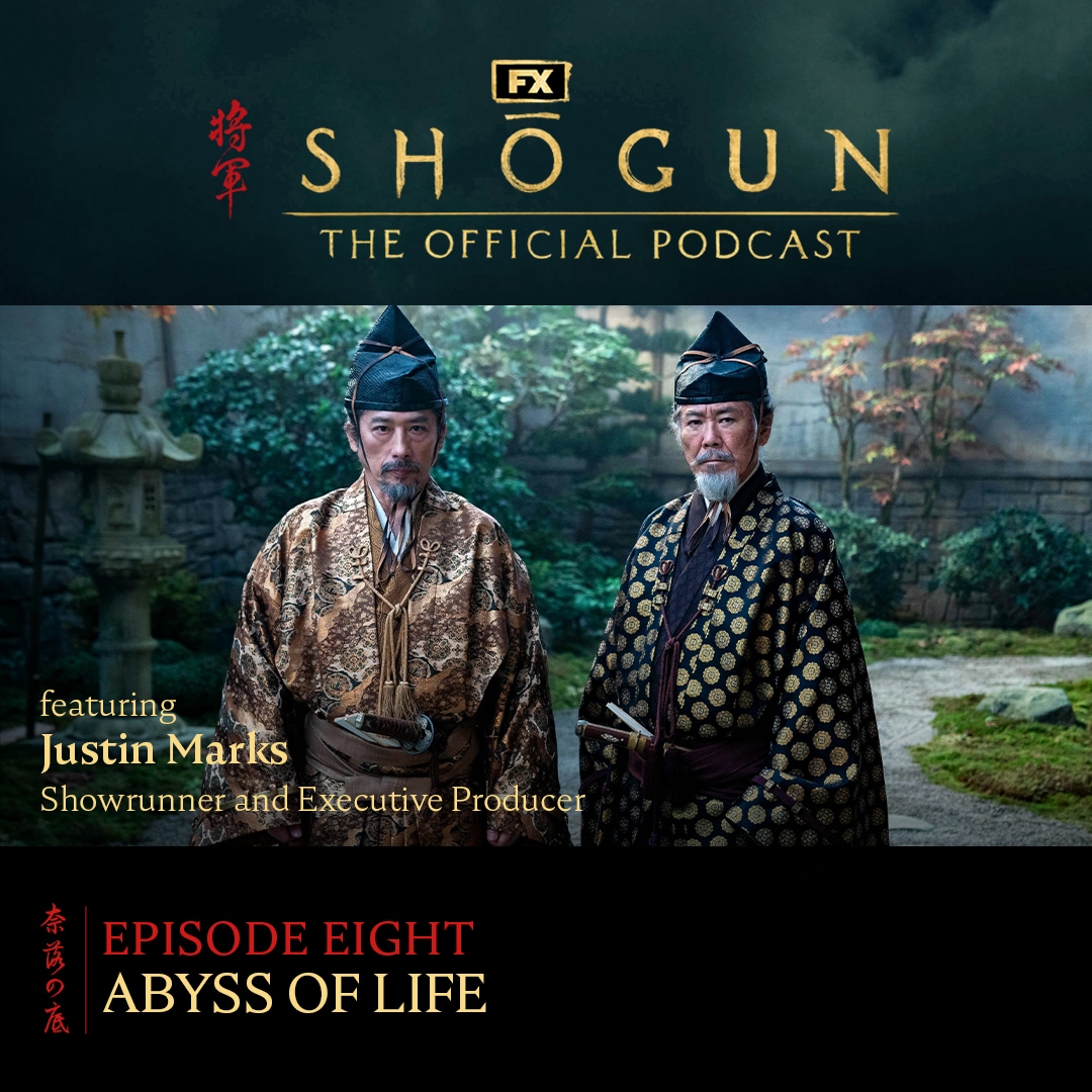 Podcast episode 8 cover featuring Justin Marks